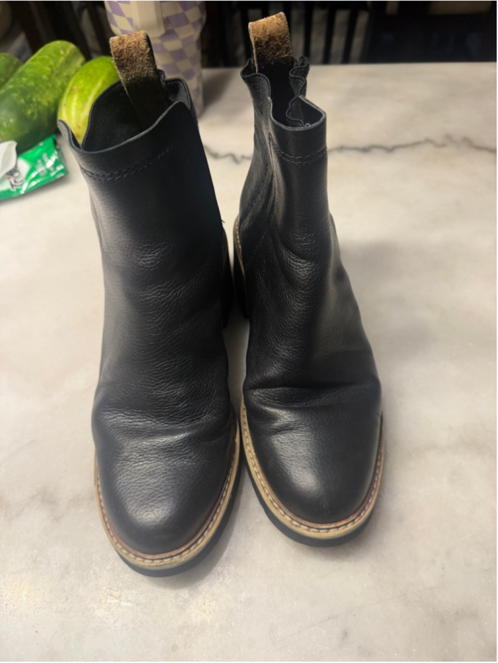 Women's Dolce Vita Black Ankle Boots Size 7